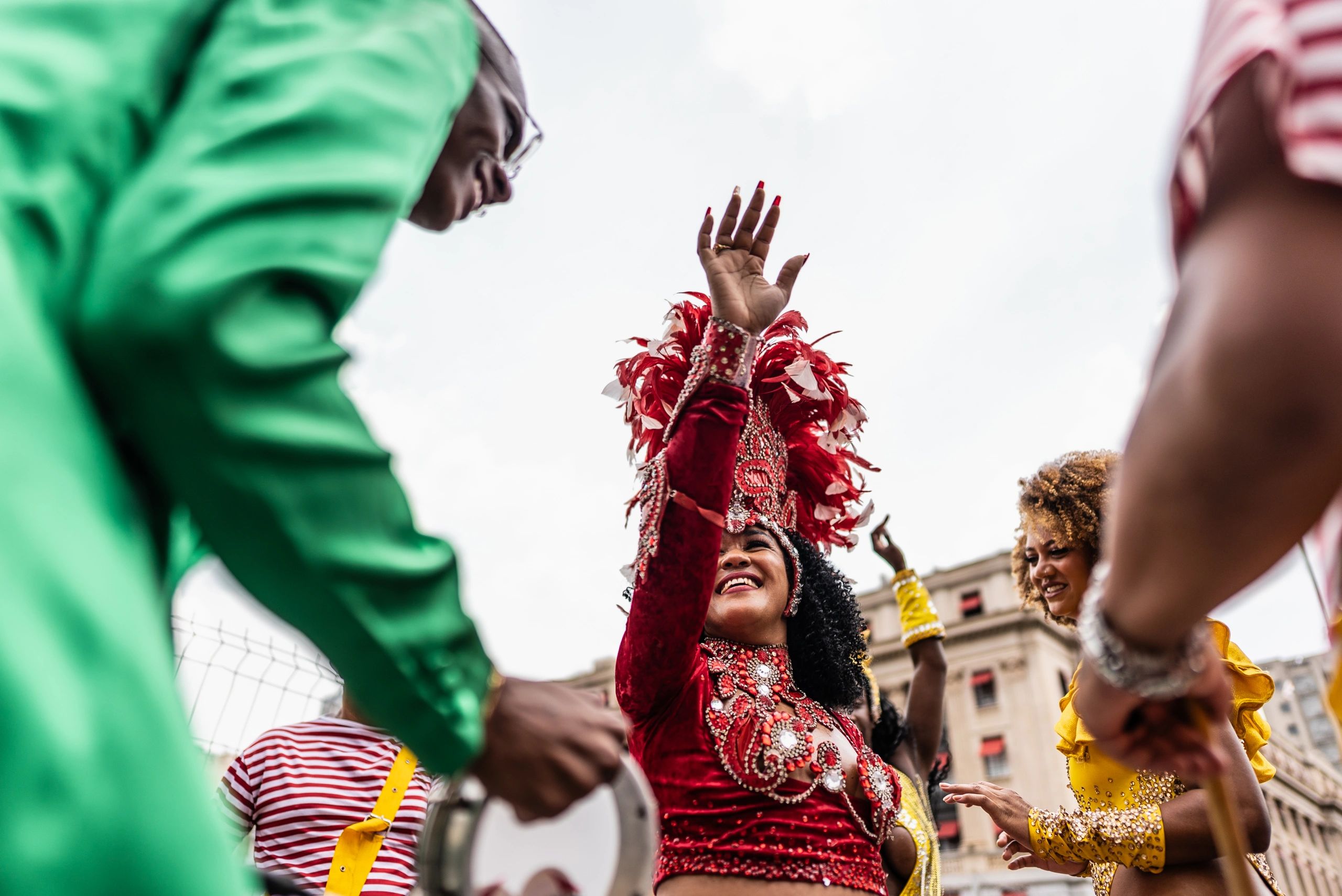 Cultural dancer performing during Igogo Festival celebrations