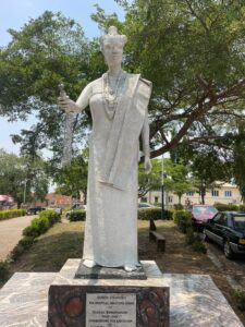Queen Oronsen (Oronshen) portrait at Igogo Festival