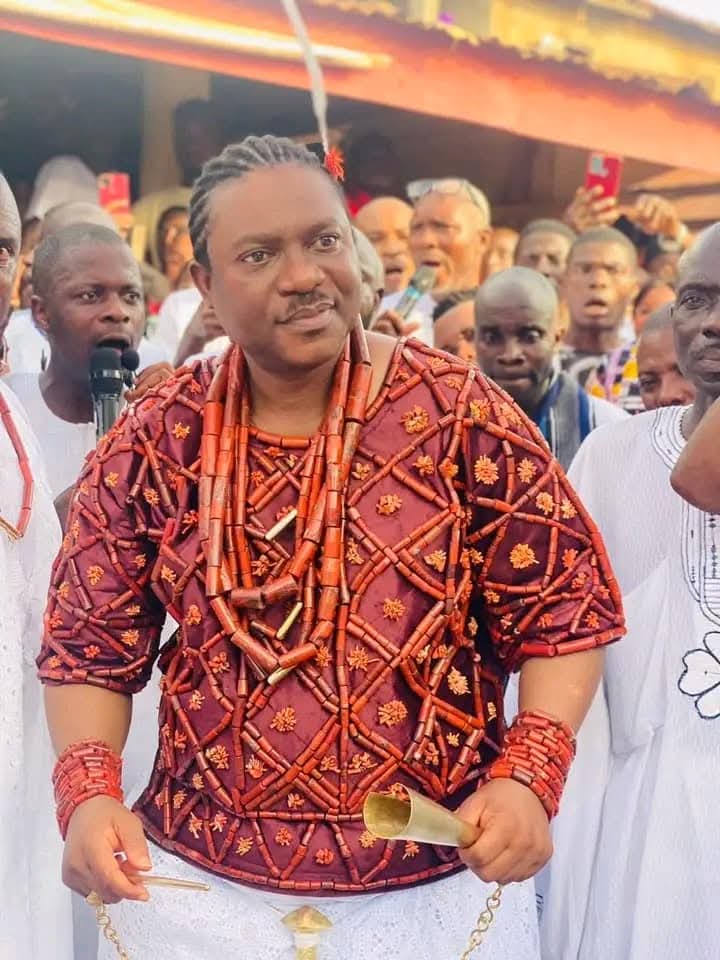 Igogo Festival procession in Owo, Ondo State